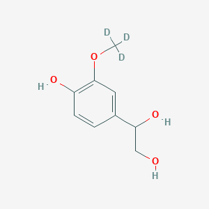 B021302 rac 4-Hydroxy-3-methoxyphenylethylene Glycol-d3 CAS No. 74495-72-0