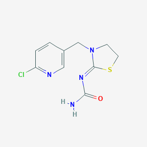molecular formula C10H11ClN4OS B213021 噻虫胺酰胺 CAS No. 676228-91-4