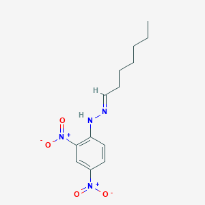 molecular formula C15H11ClF3NO4 B213040 1-(2,4-二硝基苯基)-2-庚叉肼 CAS No. 2074-05-7