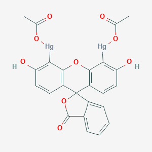 molecular formula C24H16Hg2O9 B213090 荧光汞乙酸酯 CAS No. 3570-80-7