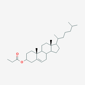 molecular formula C30H50O2 B213094 胆固醇丙酸酯 CAS No. 633-31-8