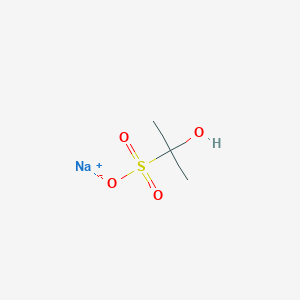 molecular formula C3H8O4S.Na B213099 丙酮亚硫酸钠 CAS No. 540-92-1