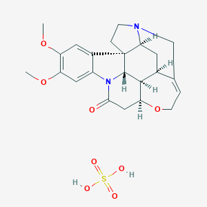 molecular formula C23H26N2O4.1/2H2O4S B213112 硫酸布鲁辛 CAS No. 4845-99-2
