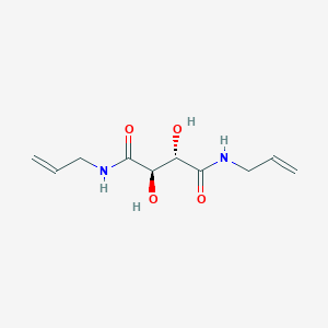 molecular formula C10H16N2O4 B213115 N,N'-二烯丙基-L-酒石酰二酰胺 CAS No. 58477-85-3