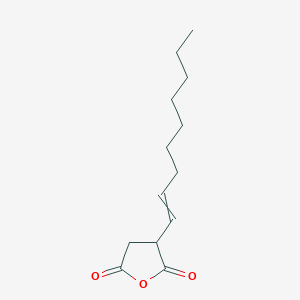 molecular formula C13H20O3 B213145 2,5-呋喃二酮，二氢-3-(壬-1-烯基)- CAS No. 28928-97-4