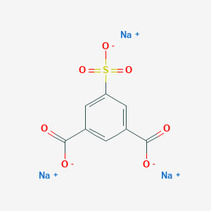 molecular formula C8H6O7S.Na B213158 Monosodium 5-sulfoisophthalate CAS No. 6362-79-4