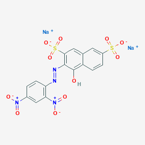 molecular formula C16H8N4Na2O11S2 B213177 Nitrazine Yellow CAS No. 5423-07-4