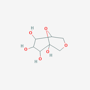 molecular formula C7H12O6 B213187 Sedoheptulosan CAS No. 469-90-9