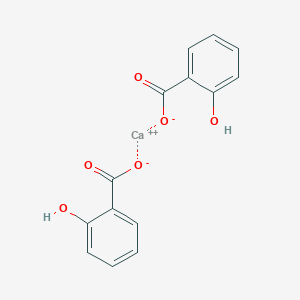 molecular formula C7H6O3.1/2Ca B213194 水杨酸钙 CAS No. 824-35-1