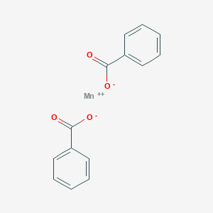 molecular formula C7H6O2.1/2Mn B213211 Manganese benzoate CAS No. 636-13-5