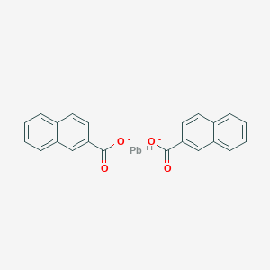 molecular formula C22H14O4P B213222 Lead naphthenate CAS No. 61790-14-5