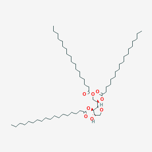 molecular formula C60H114O8 B213234 Sorbitan, trioctadecanoate CAS No. 26658-19-5