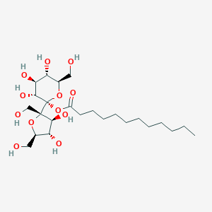 molecular formula C24H44O12 B213238 月桂酸蔗糖酯 CAS No. 25339-99-5