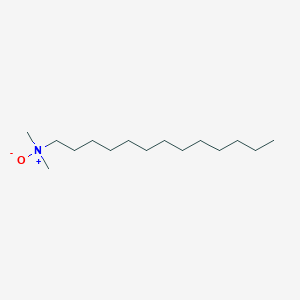 molecular formula C12H27N.C2H4O2 B213258 N,N-Dimethyltridecylamine N-oxide CAS No. 70592-80-2