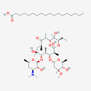 molecular formula C₅₅H₁₀₃NO₁₅ B021330 Erythromycin stearate CAS No. 643-22-1
