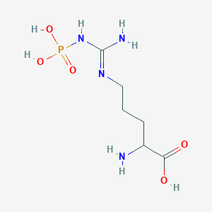 molecular formula C6H15N4O5P B021368 磷酸-L-精氨酸 CAS No. 1189-11-3