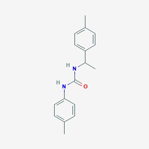 molecular formula C17H20N2O B213710 1-(4-Methylphenyl)-3-[1-(4-methylphenyl)ethyl]urea 