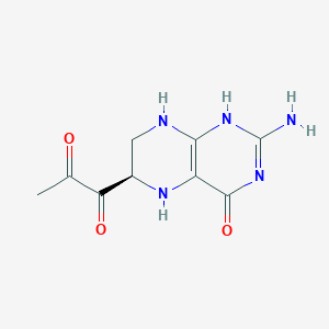 molecular formula C9H11N5O3 B021427 6-Pyruvoyl tetrahydropteridine CAS No. 101383-42-0