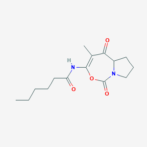 molecular formula C15H22N2O4 B021462 环磷酰胺 B CAS No. 102719-90-4