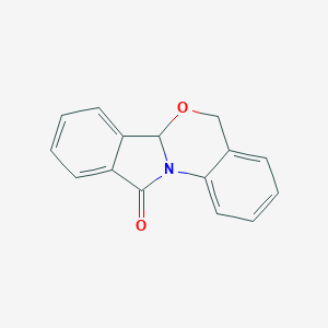molecular formula C15H11NO2 B214758 5H-isoindolo[2,1-a][3,1]benzoxazin-11(6aH)-one 