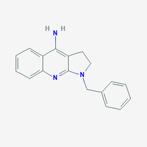 molecular formula C18H17N3 B214767 1-Benzyl-2,3-dihydropyrrolo[2,3-b]quinolin-4-amine 