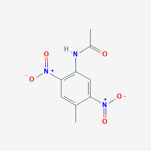 molecular formula C9H9N3O5 B214922 N-(4-methyl-2,5-dinitrophenyl)acetamide 