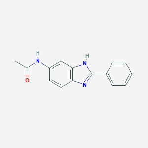 molecular formula C15H13N3O B214936 N-(2-Phenyl-1H-benzimidazol-6-yl)acetamide 