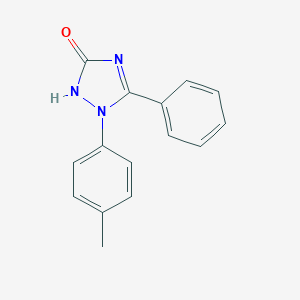 molecular formula C15H13N3O B214951 2-(4-methylphenyl)-3-phenyl-1H-1,2,4-triazol-5-one 