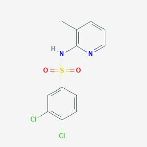 molecular formula C12H10Cl2N2O2S B214963 3,4-dichloro-N-(3-methyl-2-pyridinyl)benzenesulfonamide 