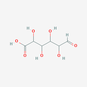 molecular formula C6H10O7 B021497 (2S,3R,4S,5R)-2,3,4,5-四羟基-6-氧代己酸 CAS No. 685-73-4