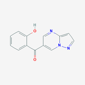 molecular formula C13H9N3O2 B215013 (2-Hydroxyphenyl)(pyrazolo[1,5-a]pyrimidin-6-yl)methanone 