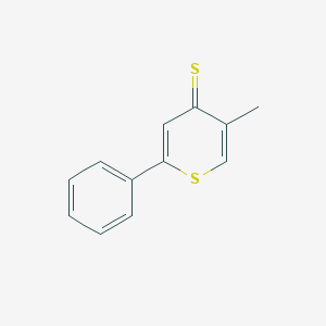 molecular formula C12H10S2 B215020 5-methyl-2-phenyl-4H-thiopyran-4-thione 