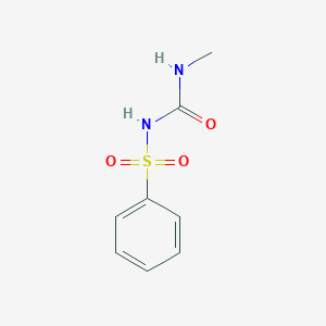 molecular formula C8H10N2O3S B215050 1-(Benzenesulfonyl)-3-methylurea 