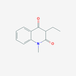 molecular formula C12H13NO2 B215101 3-ethyl-1-methyl-2,4(1H,3H)-quinolinedione 