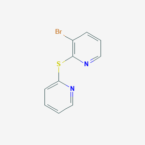 molecular formula C10H7BrN2S B215153 3-Bromopyridin-2-yl pyridin-2-yl sulfide 