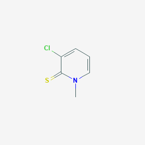 molecular formula C6H6ClNS B215165 3-chloro-1-methylpyridine-2(1H)-thione 