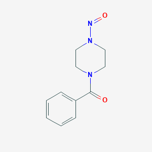 molecular formula C11H13N3O2 B215206 1-Benzoyl-4-nitrosopiperazine 