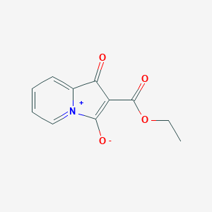 molecular formula C11H9NO4 B215228 2-(ethoxycarbonyl)-3-oxo-3H-indolizinium-1-olate 