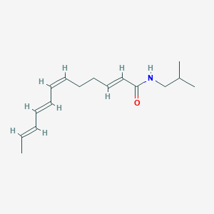 molecular formula C16H25NO B021526 alpha-Sanshool CAS No. 504-97-2