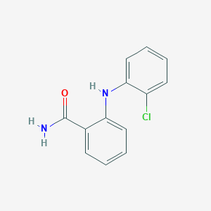 molecular formula C13H11ClN2O B215308 2-(2-Chloroanilino)benzamide 