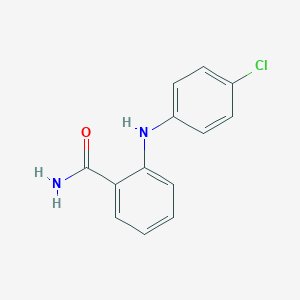 molecular formula C13H11ClN2O B215309 2-(4-Chloroanilino)benzamide 