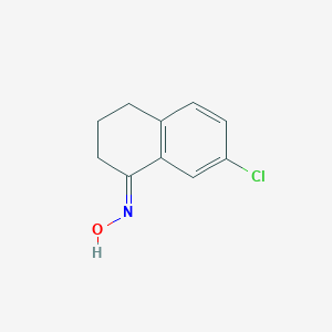 molecular formula C10H10ClNO B215347 7-chloro-3,4-dihydro-1(2H)-naphthalenone oxime 