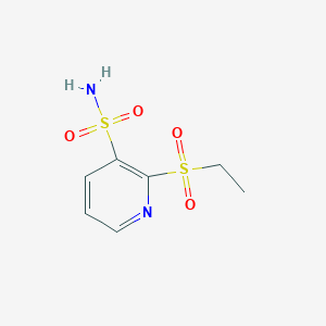 molecular formula C7H10N2O4S2 B215392 2-(Ethylsulfonyl)-3-pyridinesulfonamide 