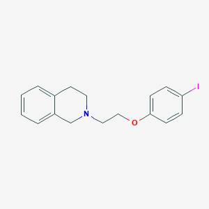 molecular formula C17H18INO B215508 2-[2-(4-Iodophenoxy)ethyl]-1,2,3,4-tetrahydroisoquinoline 