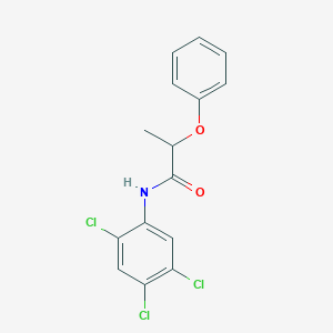 2-phenoxy-N-(2,4,5-trichlorophenyl)propanamide