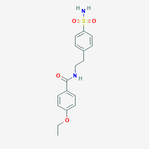 4-ethoxy-N-[2-(4-sulfamoylphenyl)ethyl]benzamide