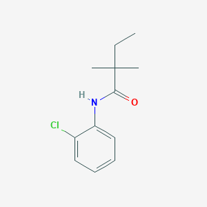 molecular formula C12H16ClNO B215690 N-(2-chlorophenyl)-2,2-dimethylbutanamide 