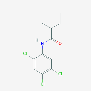 molecular formula C11H12Cl3NO B215700 2-methyl-N-(2,4,5-trichlorophenyl)butanamide 