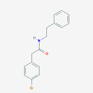 molecular formula C16H16BrNO B215706 2-(4-bromophenyl)-N-(2-phenylethyl)acetamide 