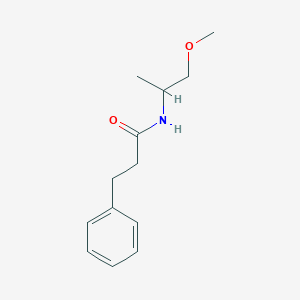 N-(1-methoxypropan-2-yl)-3-phenylpropanamide